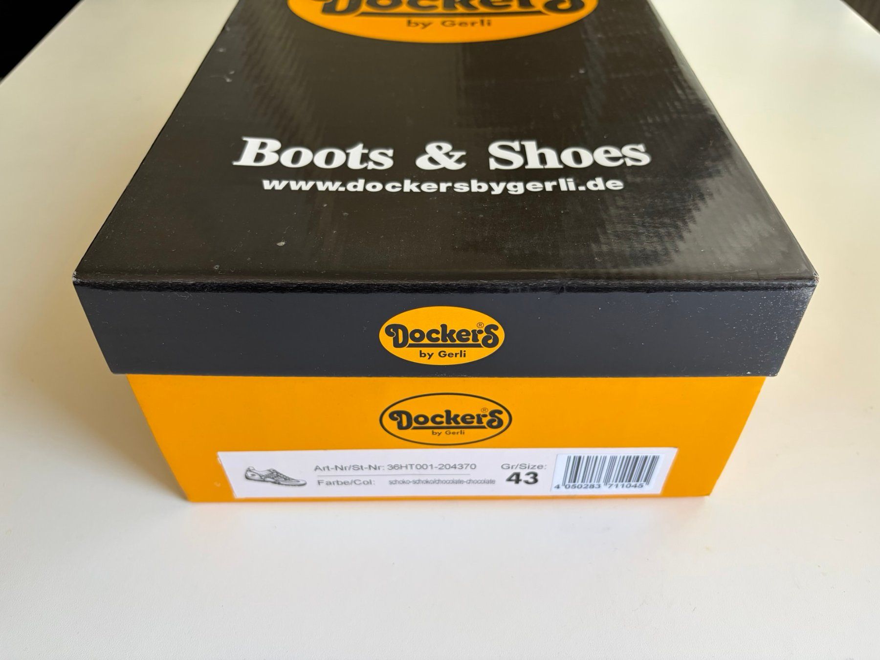 Chaussures hommes: Sneaker Dockers by Gerli, Gr. 43, braun – Neuf avec emballage d'origine à Basel par Vanguard 3