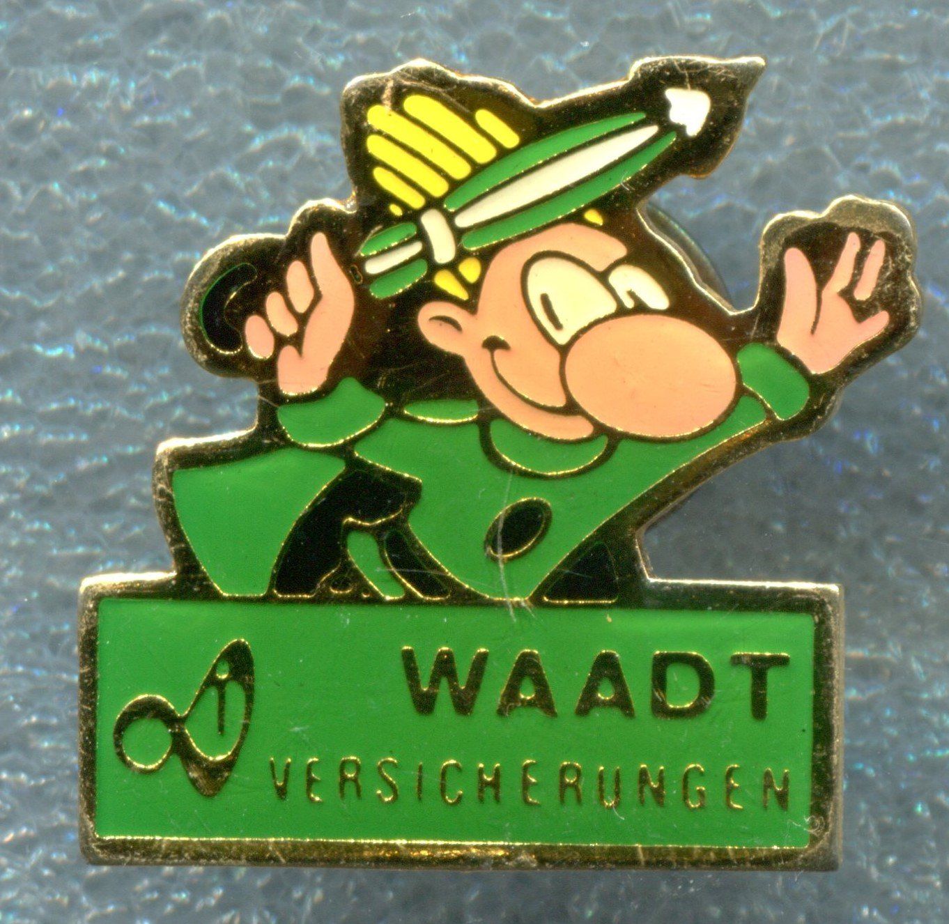 Placchette & Badge: WAADT  Versicherung – Usato da Winterthur venduto da Sammleroase