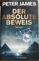 DER ABSOLUTE BEWEIS - PETER JAMES - THRILLER - BROSCHIERT 