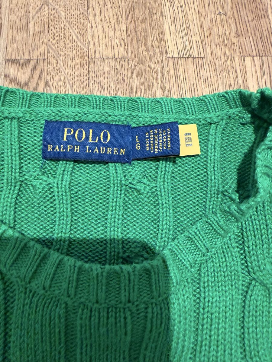 Polo Ralph Lauren Pullover & Sweatshirts: Polo Ralph Lauren Pullover Grün, Grösse L – Gebraucht aus Samedan von engadinerin01 1