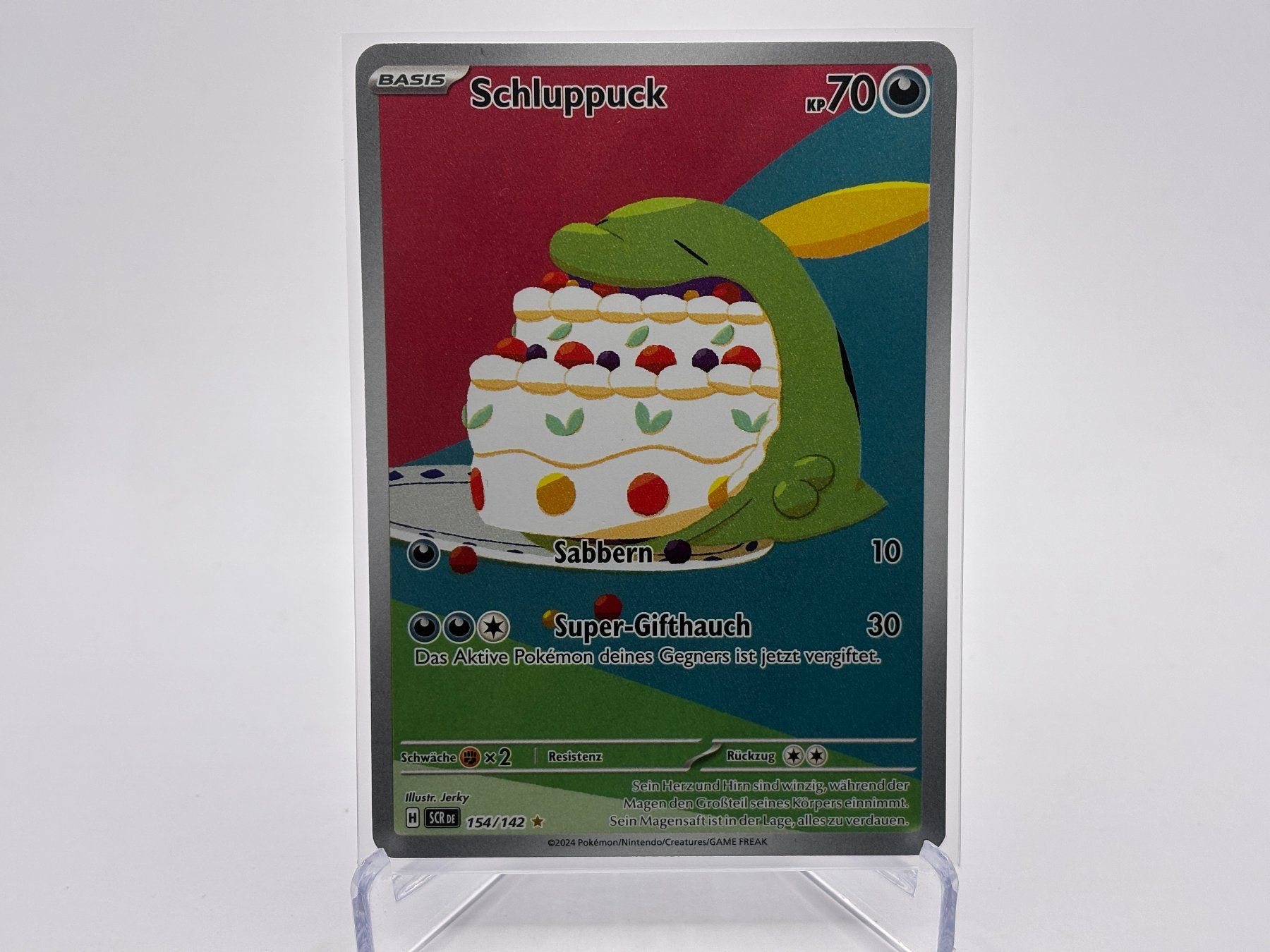 Pokémon Carte collezionabili: Stellarkrone - Schluppuck  (SCR 154) - DE – Nuovo (secondo la descrizione) da Allschwil venduto da bul_5pmr