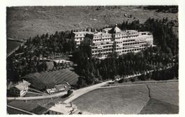 DAVOS-DORF Flugaufnahme Sanatorium Valbella