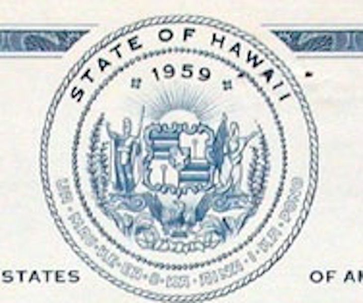 Documents: 9,6% State of Hawaii - 1985 – D'occasion à Solothurn par Sgasche 1