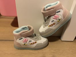 Kinder Schuhe, Grösse 24 mit Daisy Duck Motiv neu