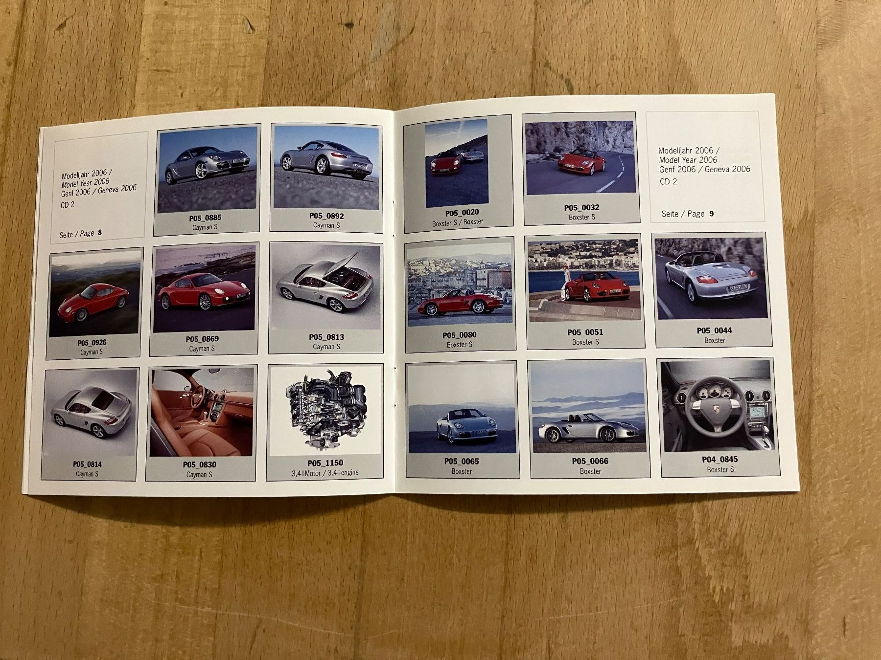CD: CD + prospectus PRESSE-INFORMATION PORSCHE modèles 2006 – Nuovo (secondo la descrizione) da Cortaillod venduto da car_f6v6 7