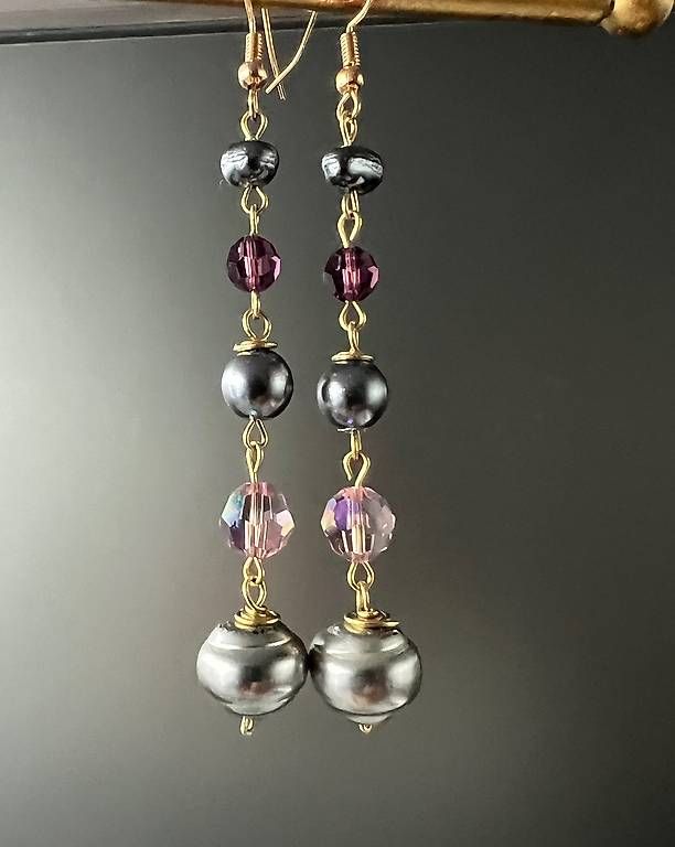 Orecchini pendenti & Orecchini a lobo: Wunderschöne Ohrringe Swarovski Perlen  – Usato da Buchs SG venduto da jco_st8t