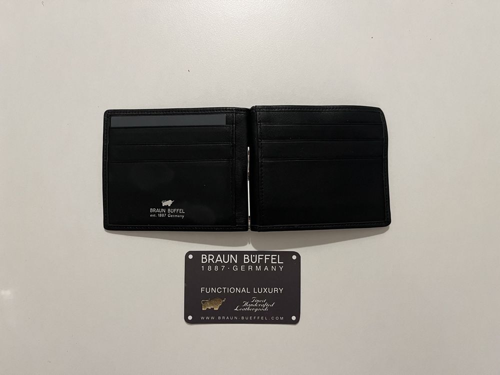 BRAUN BÜFFEL - Money Clip - Wallet - New | Kaufen auf Ricardo