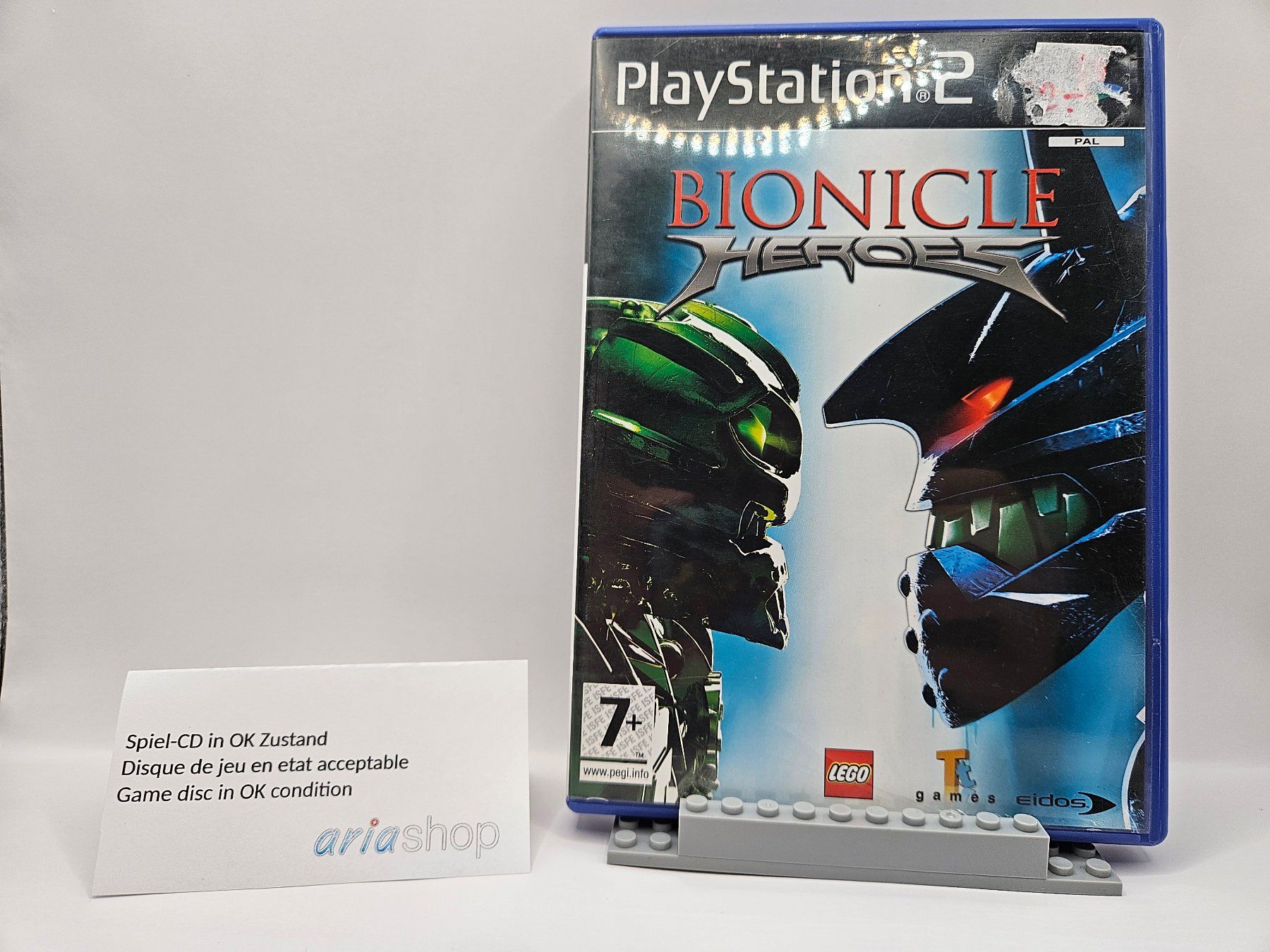Sony Giochi: Lego Bionicle Heroes PS2 FR CIB – Usato da Hauterive NE venduto da ariashopch