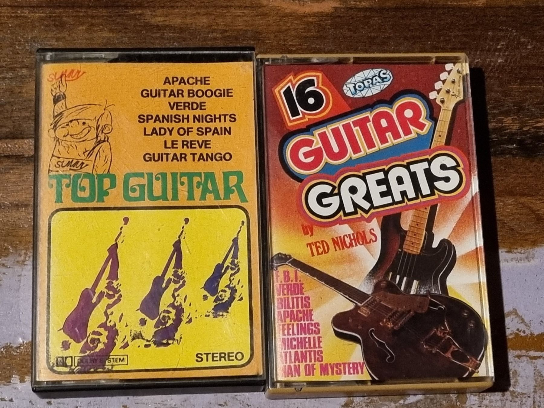 Musicassette: Div. Gitarren Covers, Kassetten Double – Usato da Winterthur venduto da Belzarek