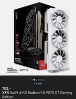 XFX Swift RX 9070 XT 16GB OC Gaming Edition White