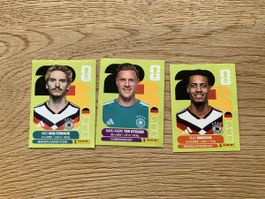 3Panini Sticker Deutschland WM 2026 N. Woltemade, M. Ter Ste