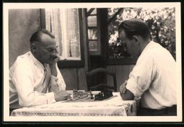 Fotografie Schach - Schachspiel, Männer