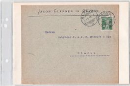 GLARUS - GLARUS - GLARUS - GLARUS - mehr geht nicht 1912