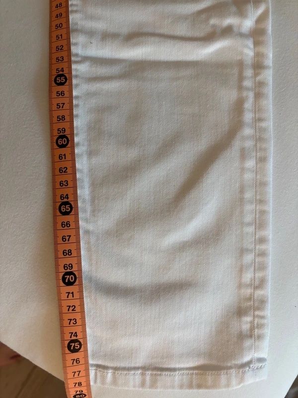 Massimo Dutti Jeans: Damen Jeans Weiss Slim Fit – Nuovo (secondo la descrizione) da Rafz venduto da mar_j7dl 3