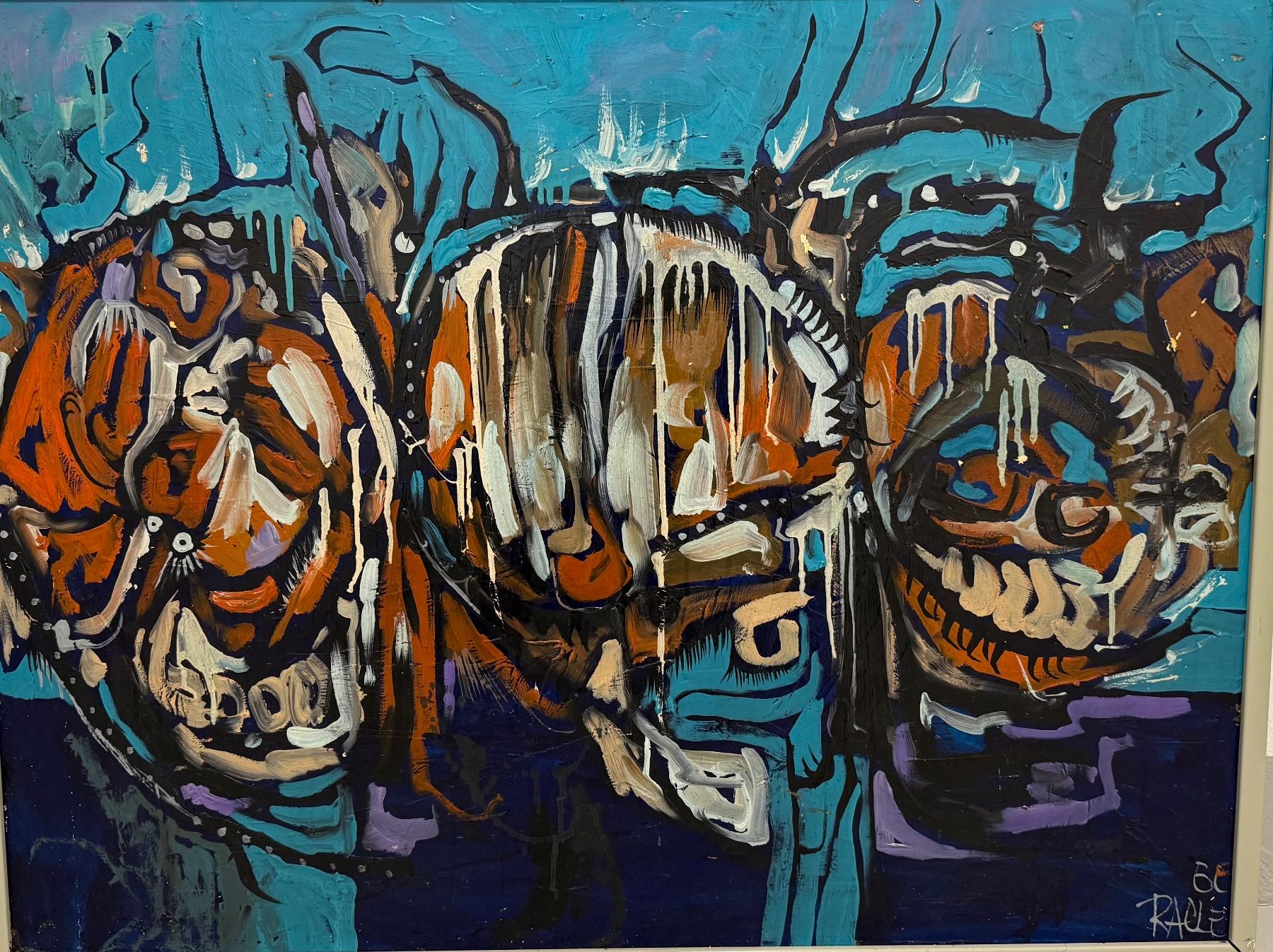 Dipinti: Paul Racle Original Gemälde 86x66 – Nuovo e nell'imballaggio originale da Dielsdorf venduto da BGiezendanner