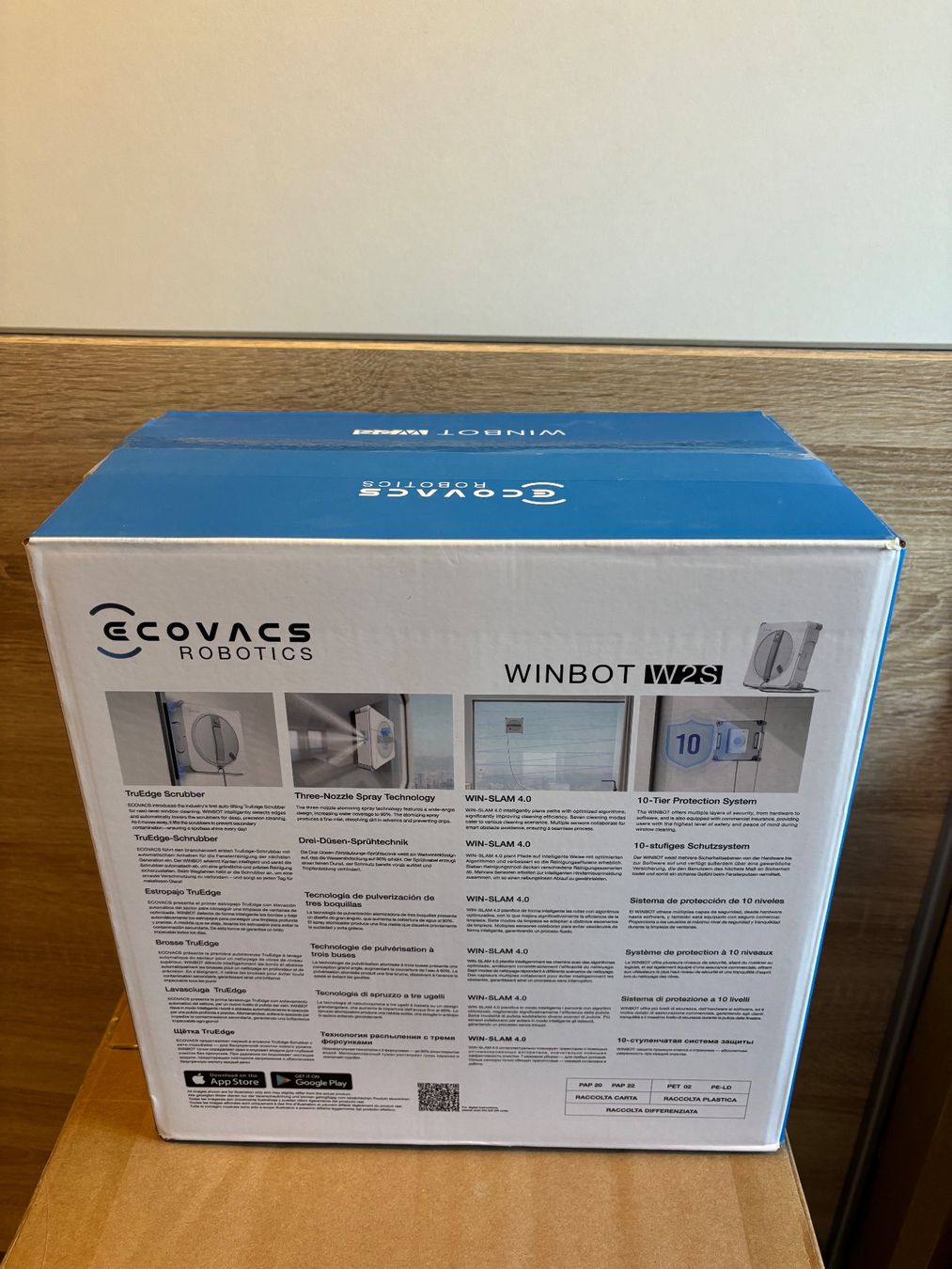 Ecovacs Altro per la casa: Ecovacs Winbot W2S Neu Originalverpackt – Nuovo e nell'imballaggio originale da Widnau venduto da Puch-Garage 1