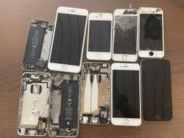 versch. iPhone ohne Logicboard ungetestet Display defekt