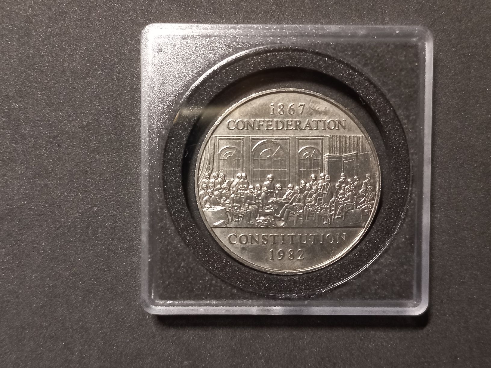Tutti le monete: Kanada 1 Dollar 1982, "1867 Confederation" – Usato da Geroldswil venduto da Antica01