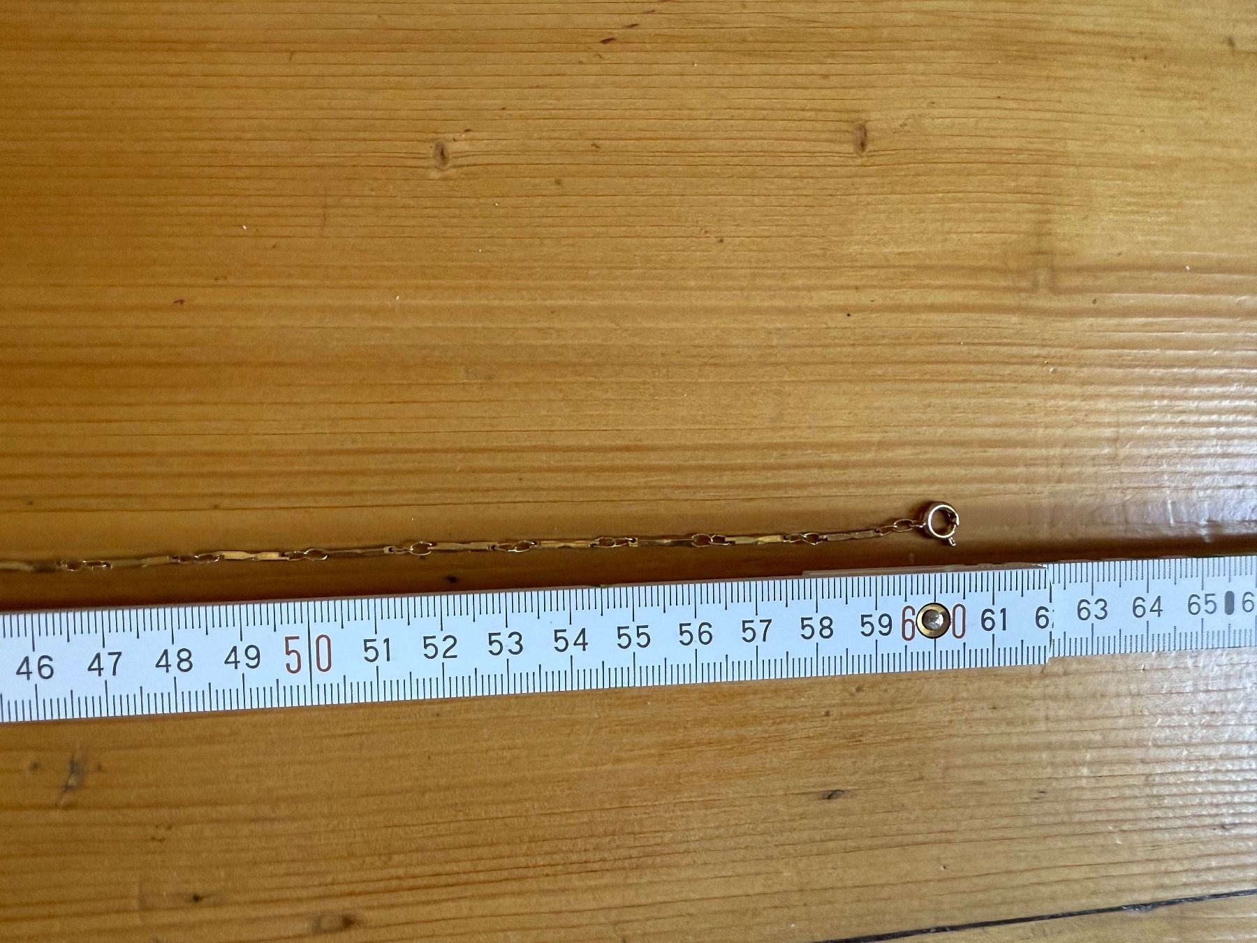 Ketten: Halskette 7.12g, goldfarben, antik – Gebraucht aus Zürich von leo0105 5