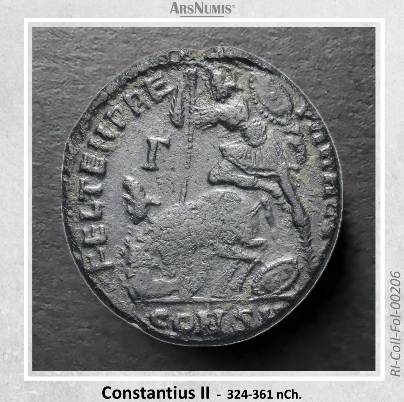 Tutti le monete: Römische Münze - Constantius II – Usato da Oberwil b. Zug venduto da ArsNumis 1
