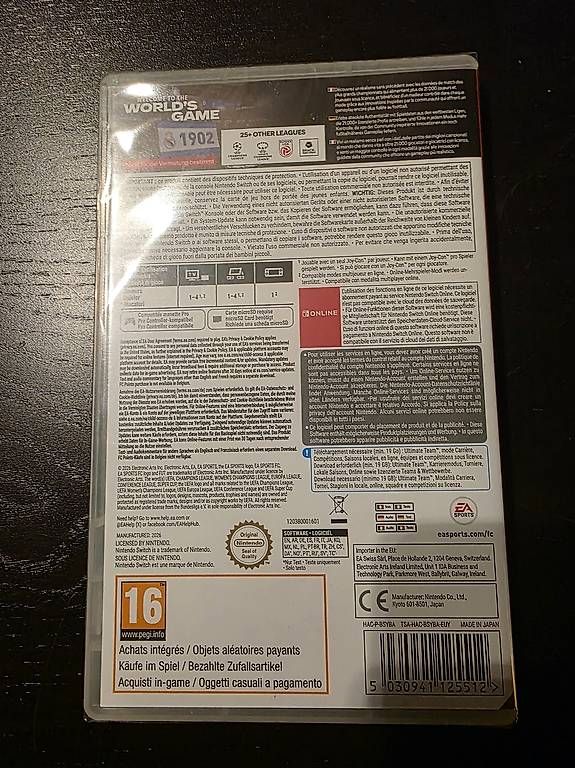 Spiele: Nintendo Switch FC 27 – Neu und originalverpackt aus Oeschgen von Adr_6kwk 1