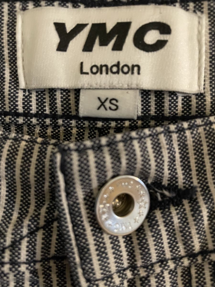Jeans: YMC Jeans XS grau/weiss gestreift – Usato da Bertschikon Gossau venduto da kel_wf2y 6