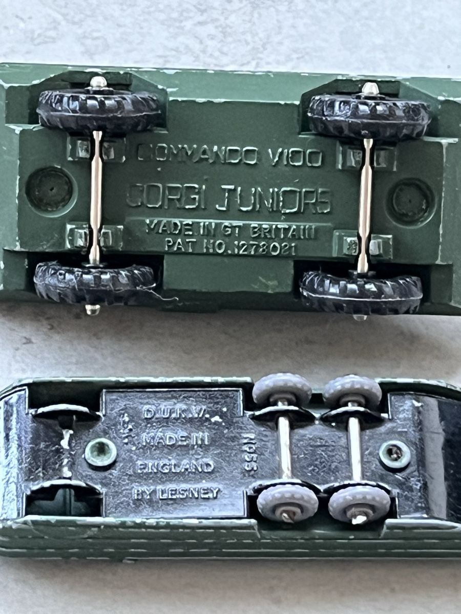 Modellautos: Véhicules militaires Corgi, – Gebraucht aus St. Prex von Nikolletta 6