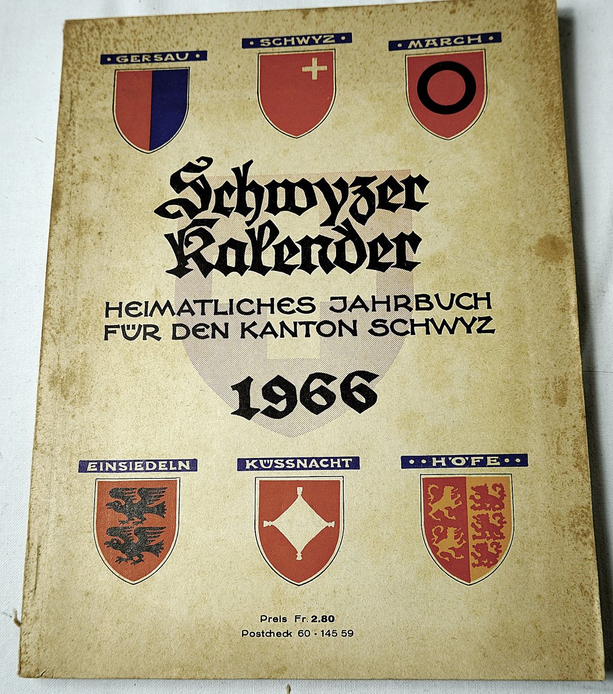 Kalender: Schwyzer Kalender 1966 – Gebraucht aus Baar von 2cvbaar
