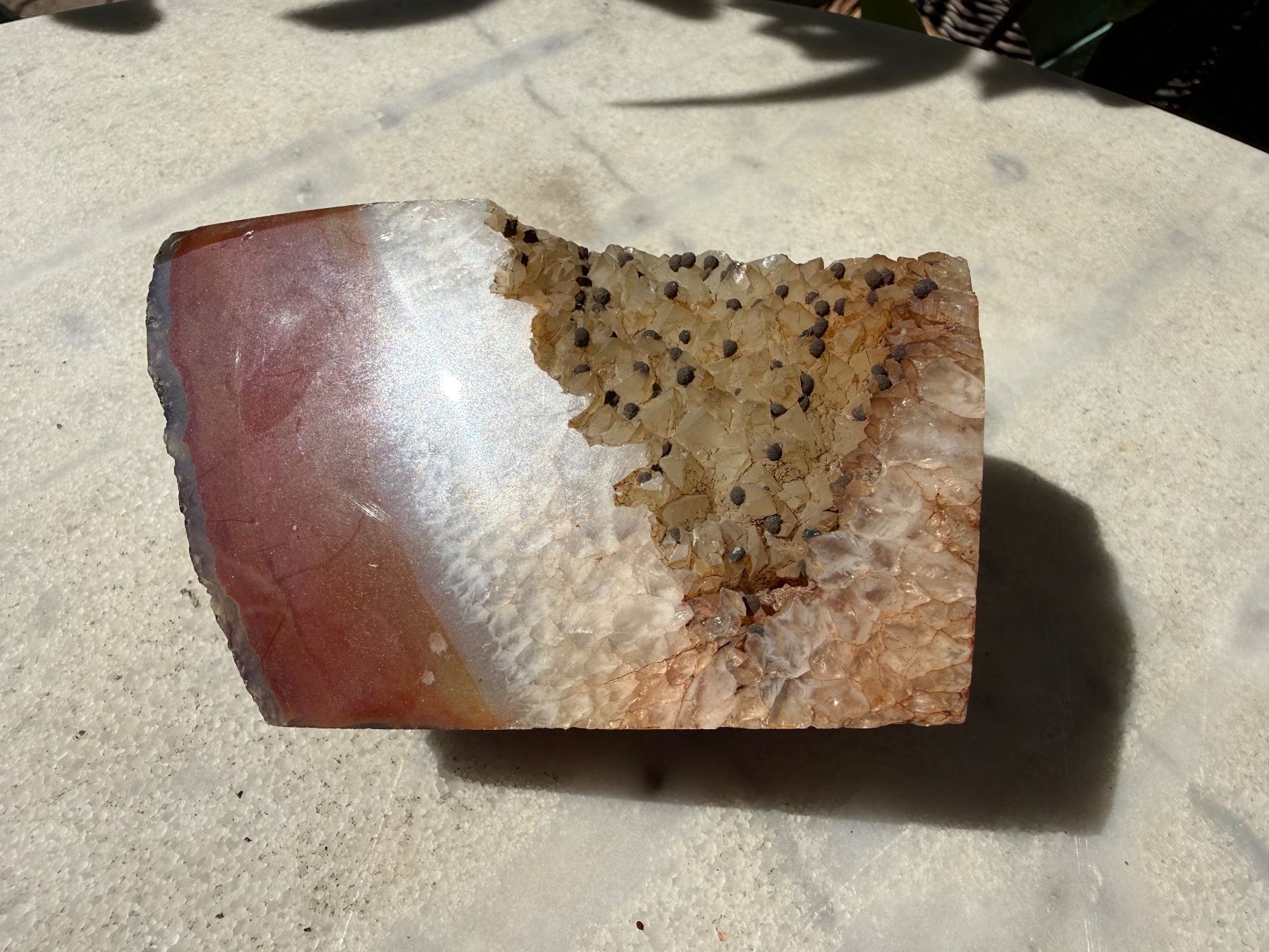 Minéraux & Lithothérapie: Agat Geode Karneol (?) – D'occasion à Rorbas par tun_m7fz 3