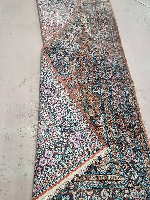Teppiche: 157×250 Seidenteppich Handgeknüpft – Gebraucht aus Olten von Mezopotamya 8