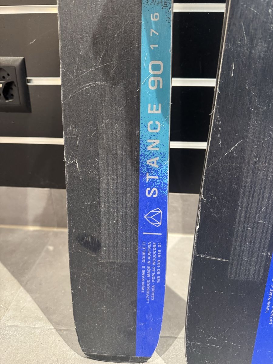 Salomon Skis: Salomon Stance 90 + strive 13 Demo – Gebraucht aus Lauterbrunnen von Imboden-Bike 2