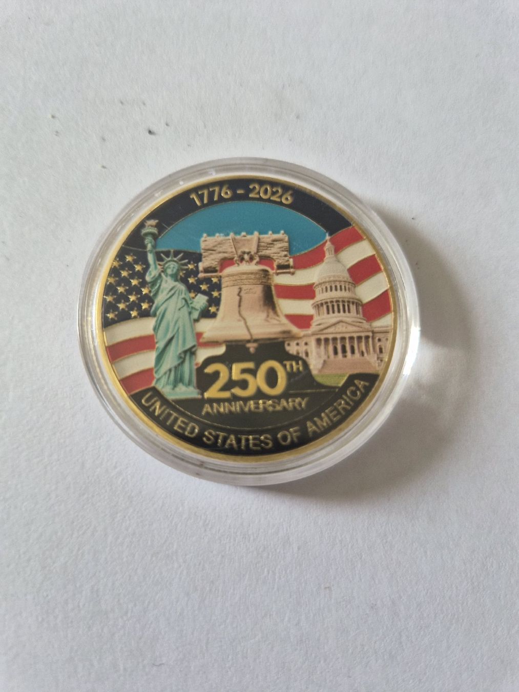 Tutti le monete: pièce commémorative 250 ans USA – Nuovo (secondo la descrizione) da Senèdes venduto da hen_fw8b