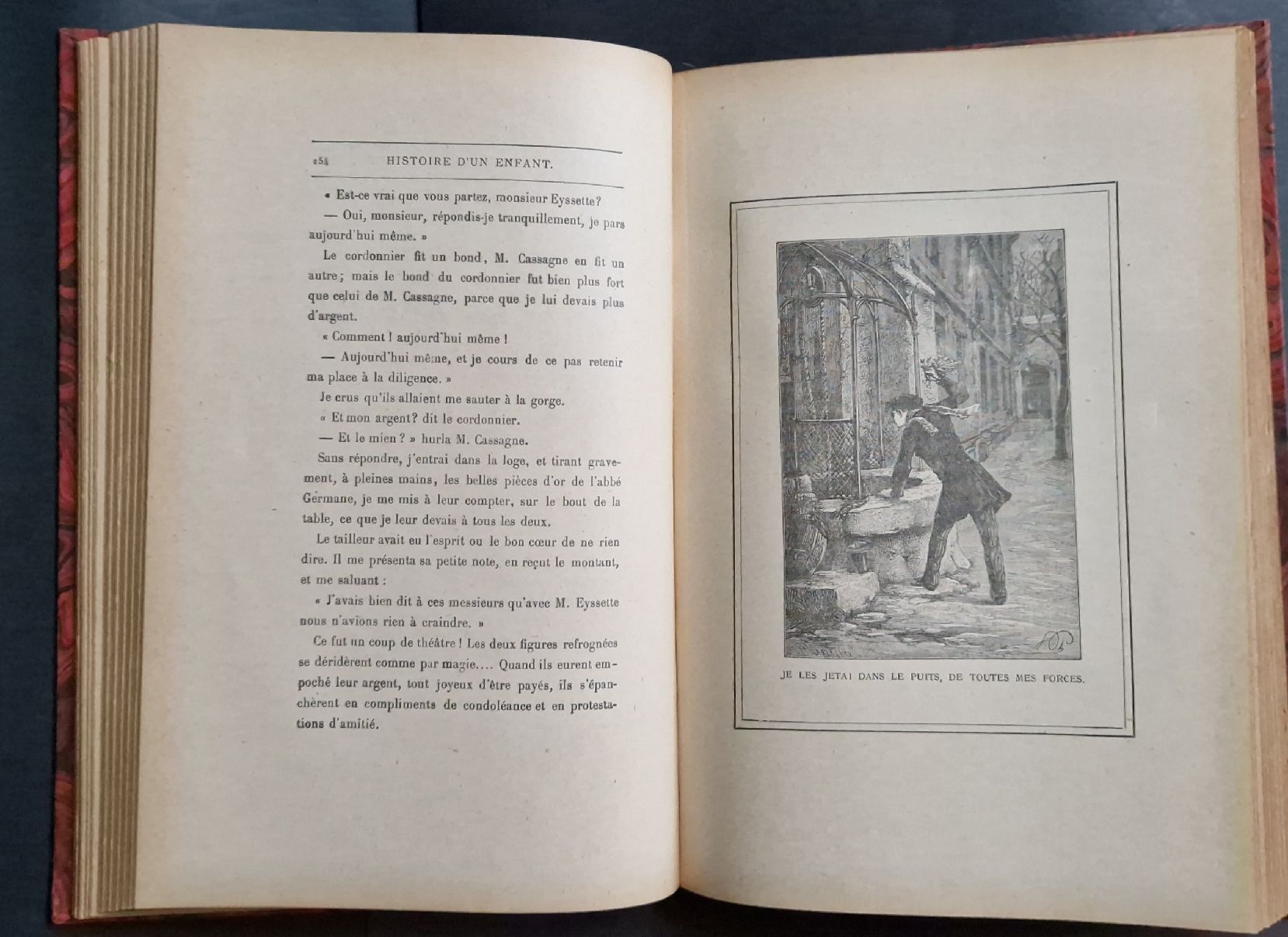 Bücher: Histoire d'un enfant, Alphonse Daudet, Kinderbuch – Gebraucht aus Seengen von Seestern77 2