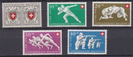 Z98) 1950 Satz Pro Pro Patria, postfrisch
