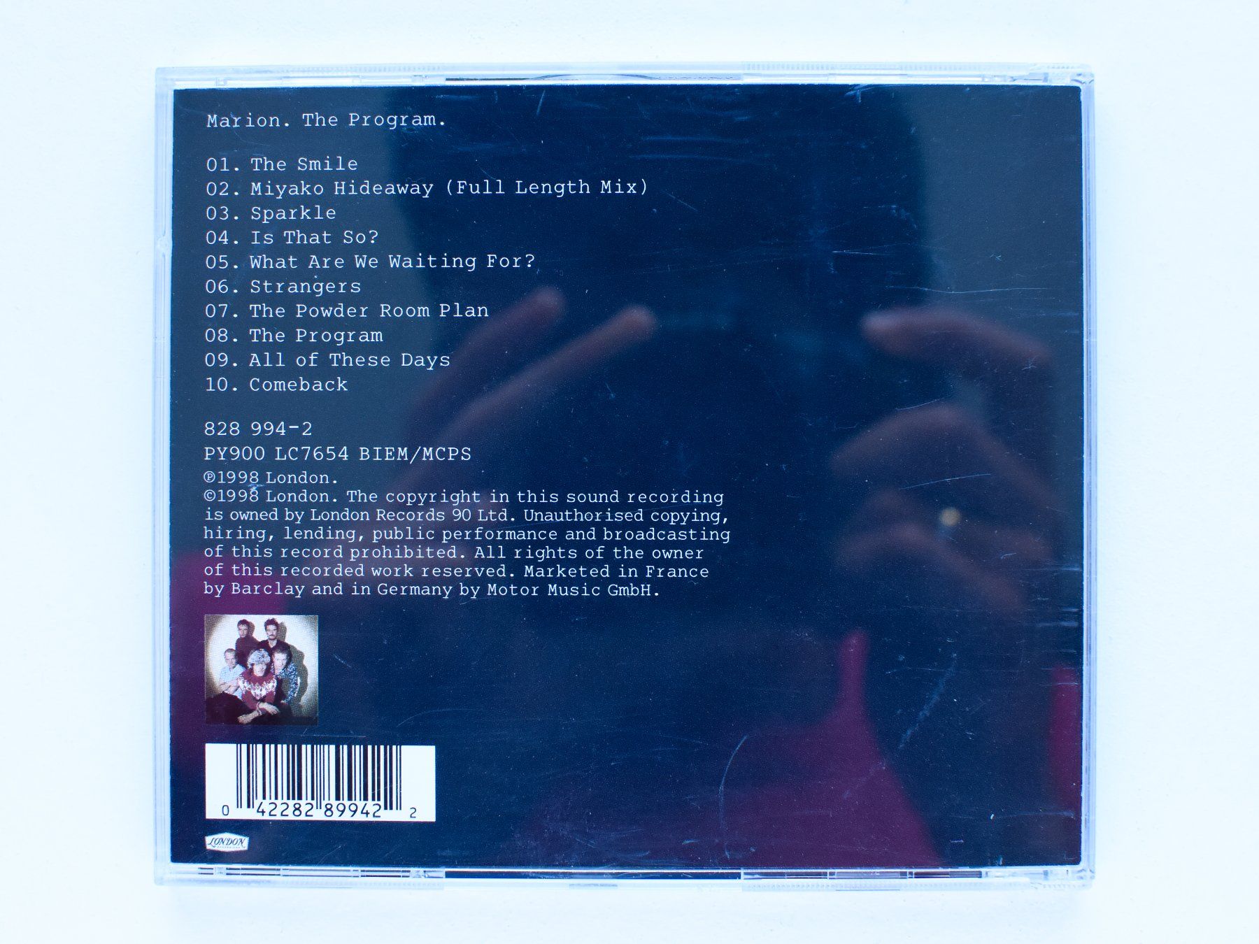 CDs: Marion - The Program – Gebraucht aus Belmont-sur-Yverdon von ag97 2