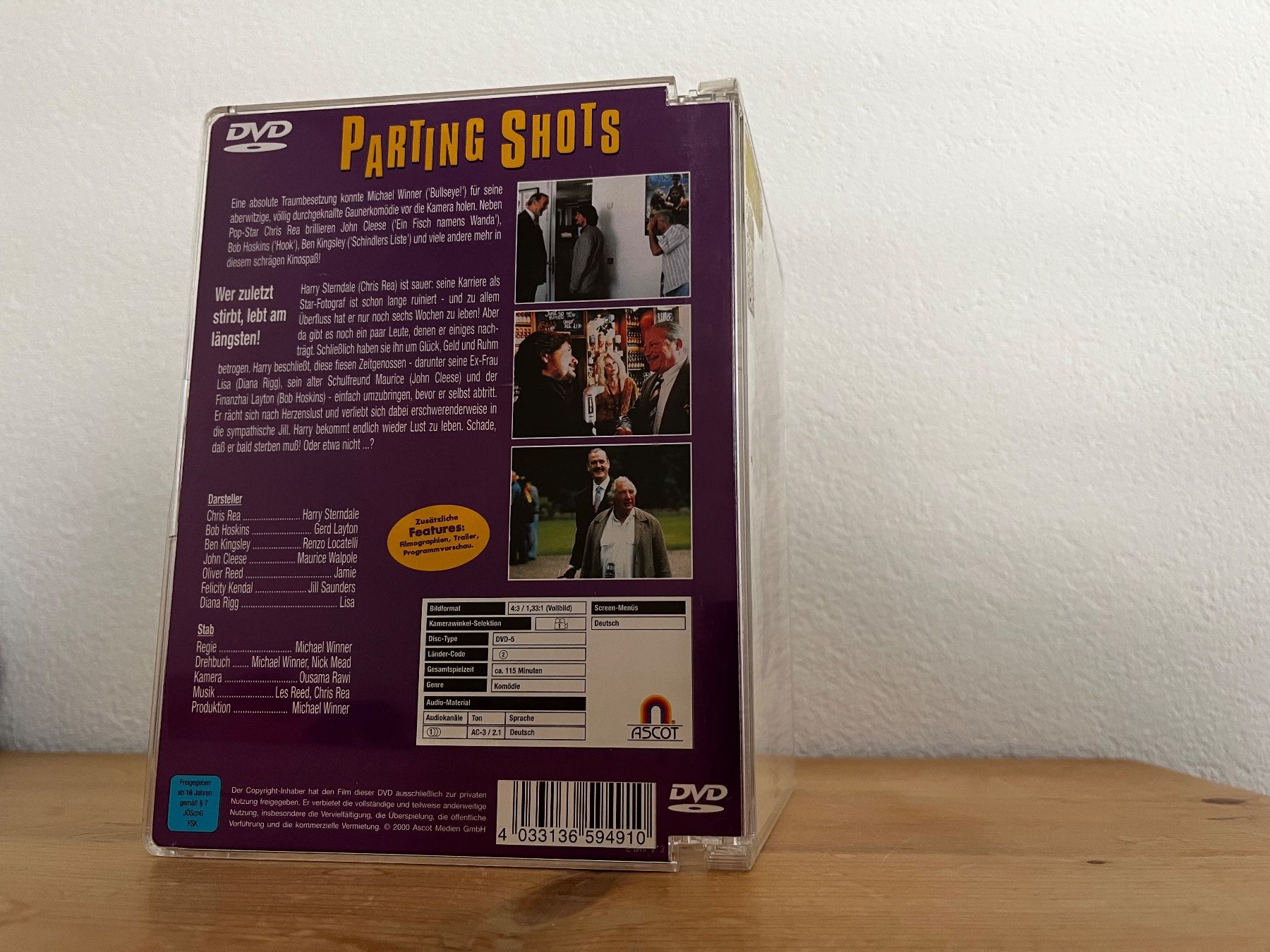 Tutti i DVDs: Parting Shots DVD mit Bob Hoskins – Usato da Bassersdorf venduto da McRob00 2