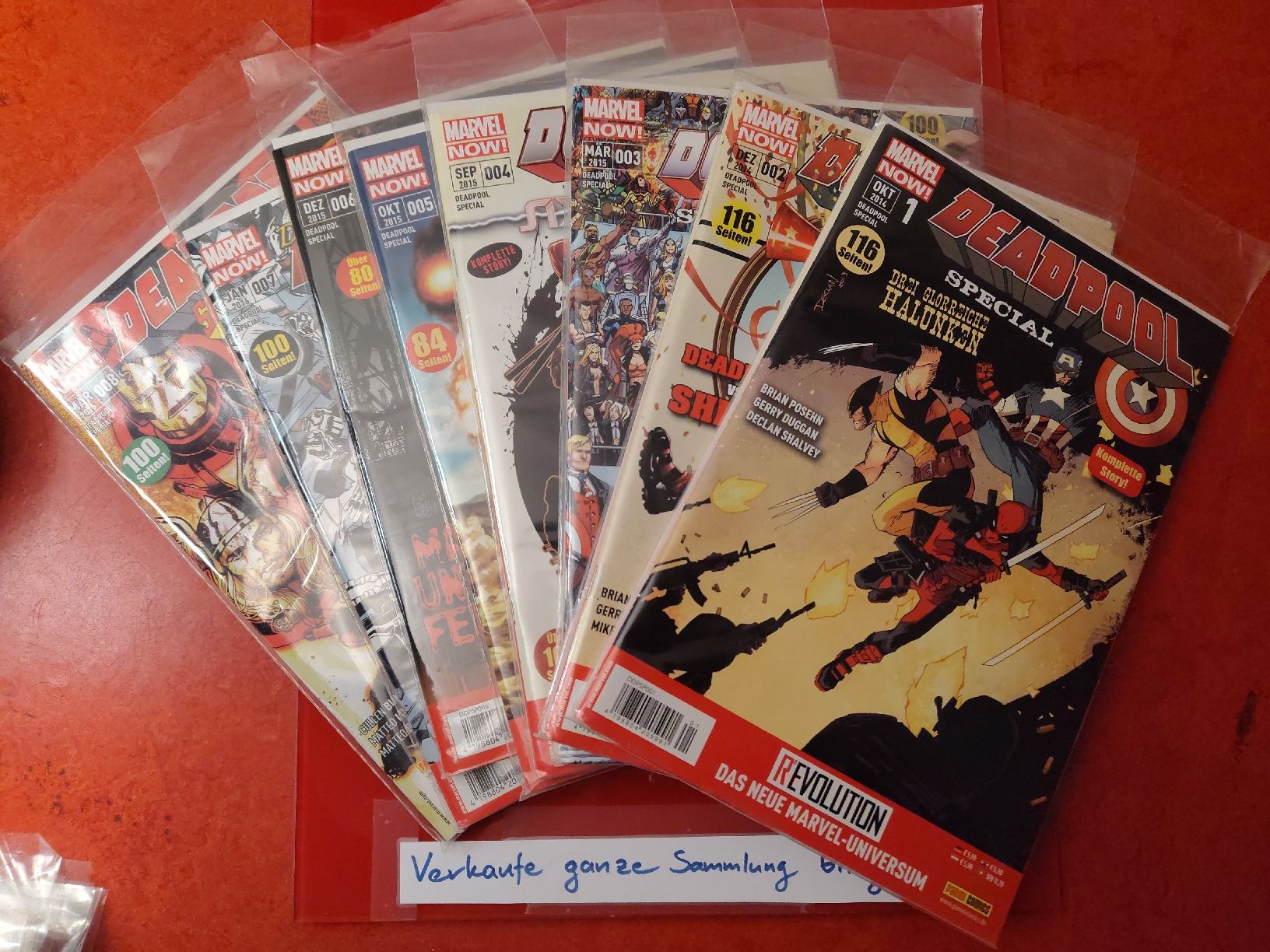 Fumetti: Deadpool Special Sammlung Nr.1-8 - Marvel Comics 2014-2016 – Nuovo (secondo la descrizione) da Ebikon venduto da Viele_Comics_zum_