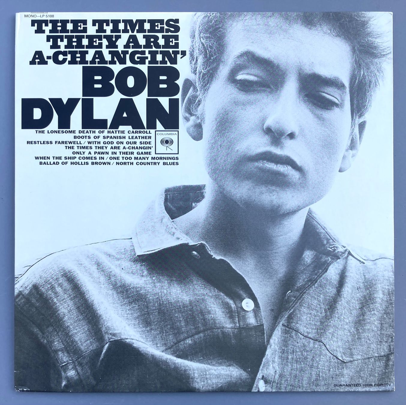 Schallplatten: BOB DYLAN - THE TIME THEY ARE A-CHANGIN' – Gebraucht aus Poliez-Pittet von Newtown-Records