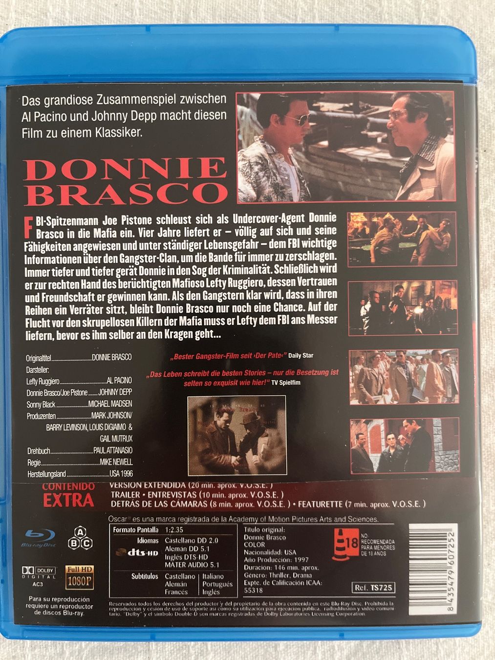 Alle DVDs: Donnie Brasco – Gebraucht aus Basel von patku79 1