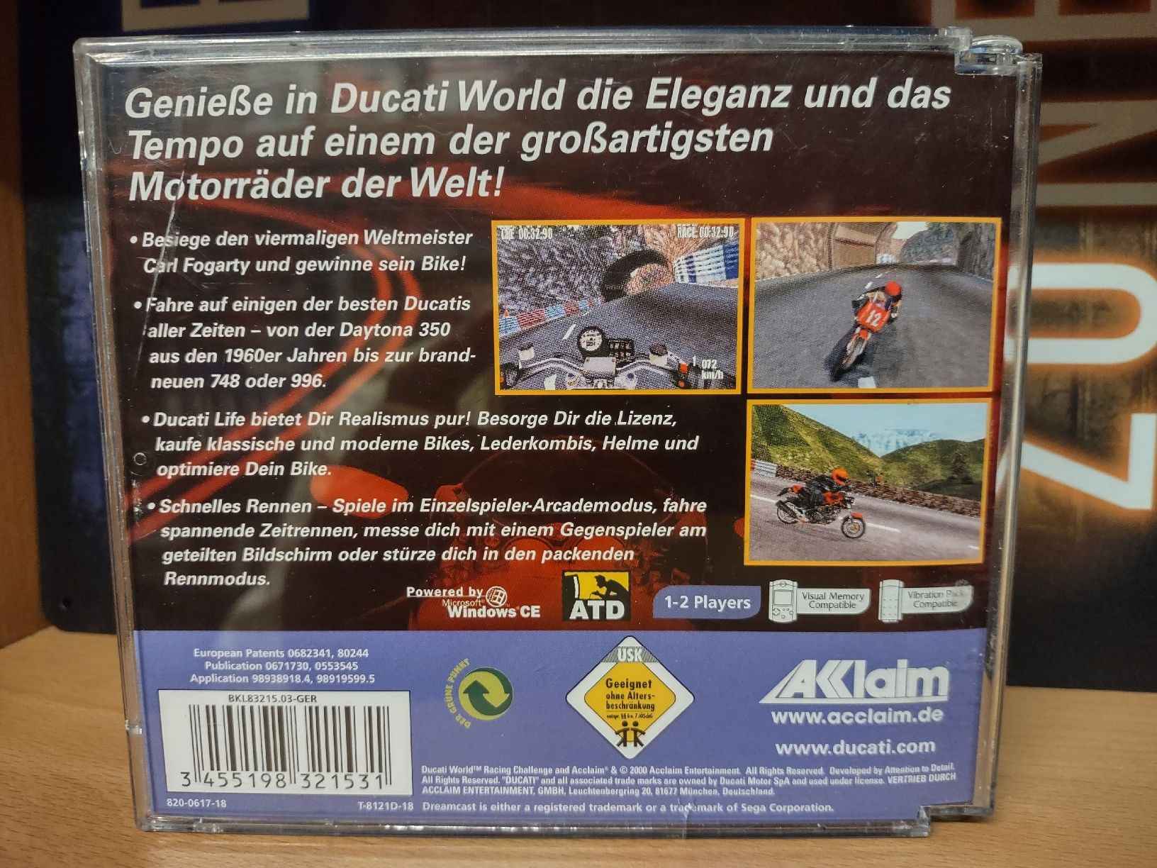 Sega Giochi: Dreamcast: Ducati World - – Usato da Fribourg venduto da PastGame 1
