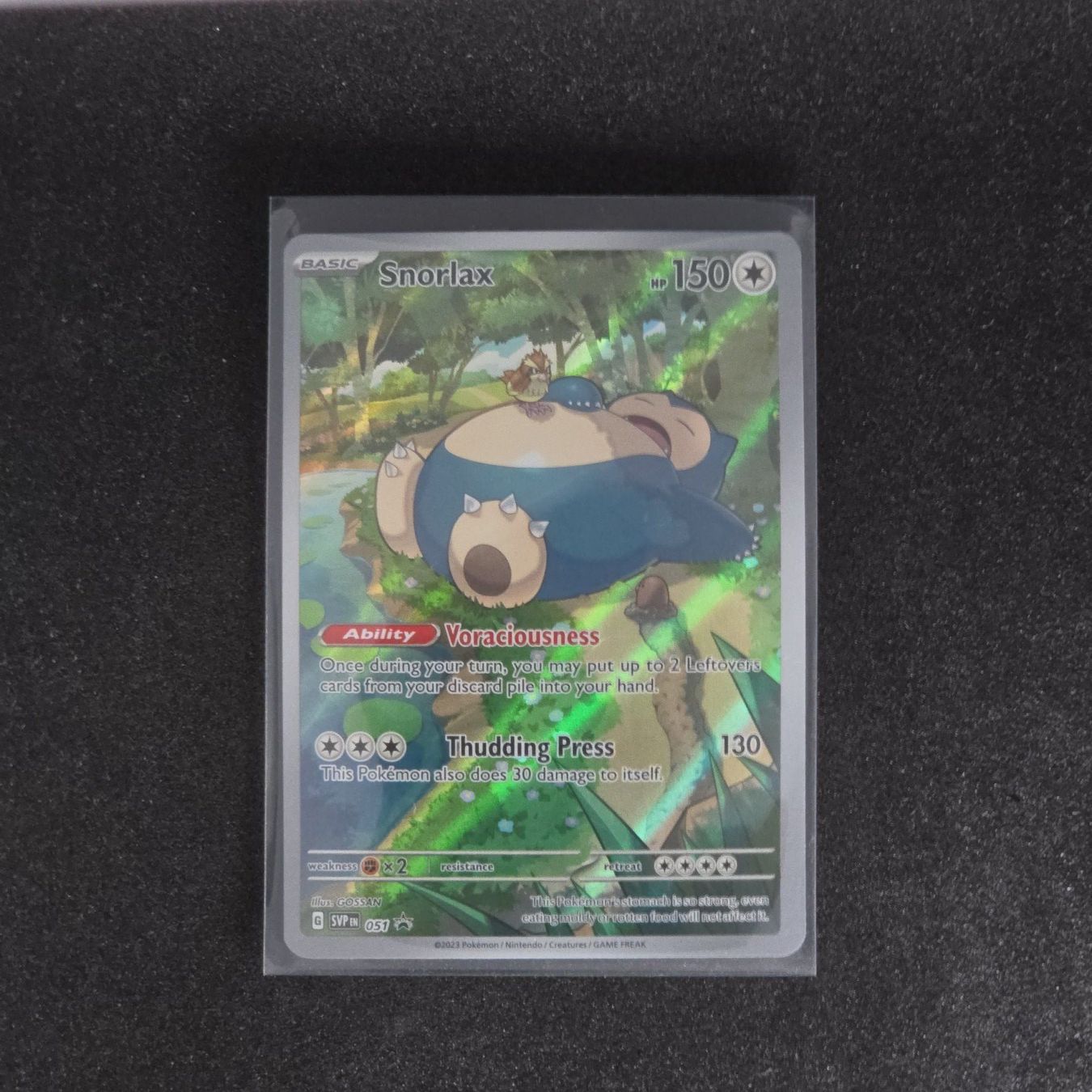 Pokémon Carte collezionabili: Snorlax (SVP 051) – Nuovo (secondo la descrizione) da St. Gallen venduto da CardZelo