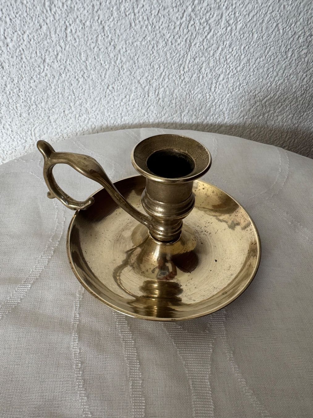 Kerzenständer: Vintage Kerzenhalter aus Messing – Gebraucht aus Balsthal von armenharut 1