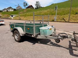 Hapert R1000 Tieflader Anhänger ab MFK