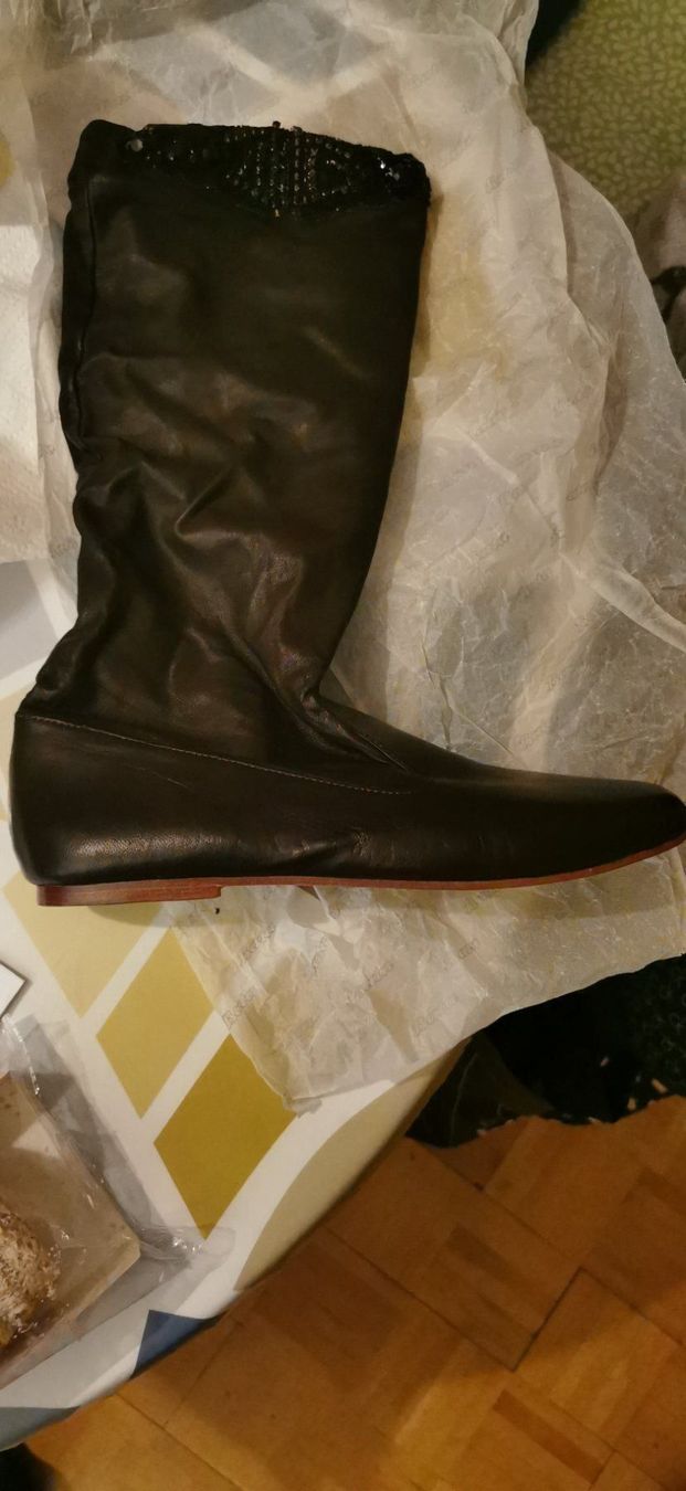Scarpe da donna: Bottes en cuir 37 – Nuovo (secondo la descrizione) da Genève venduto da vins50 1