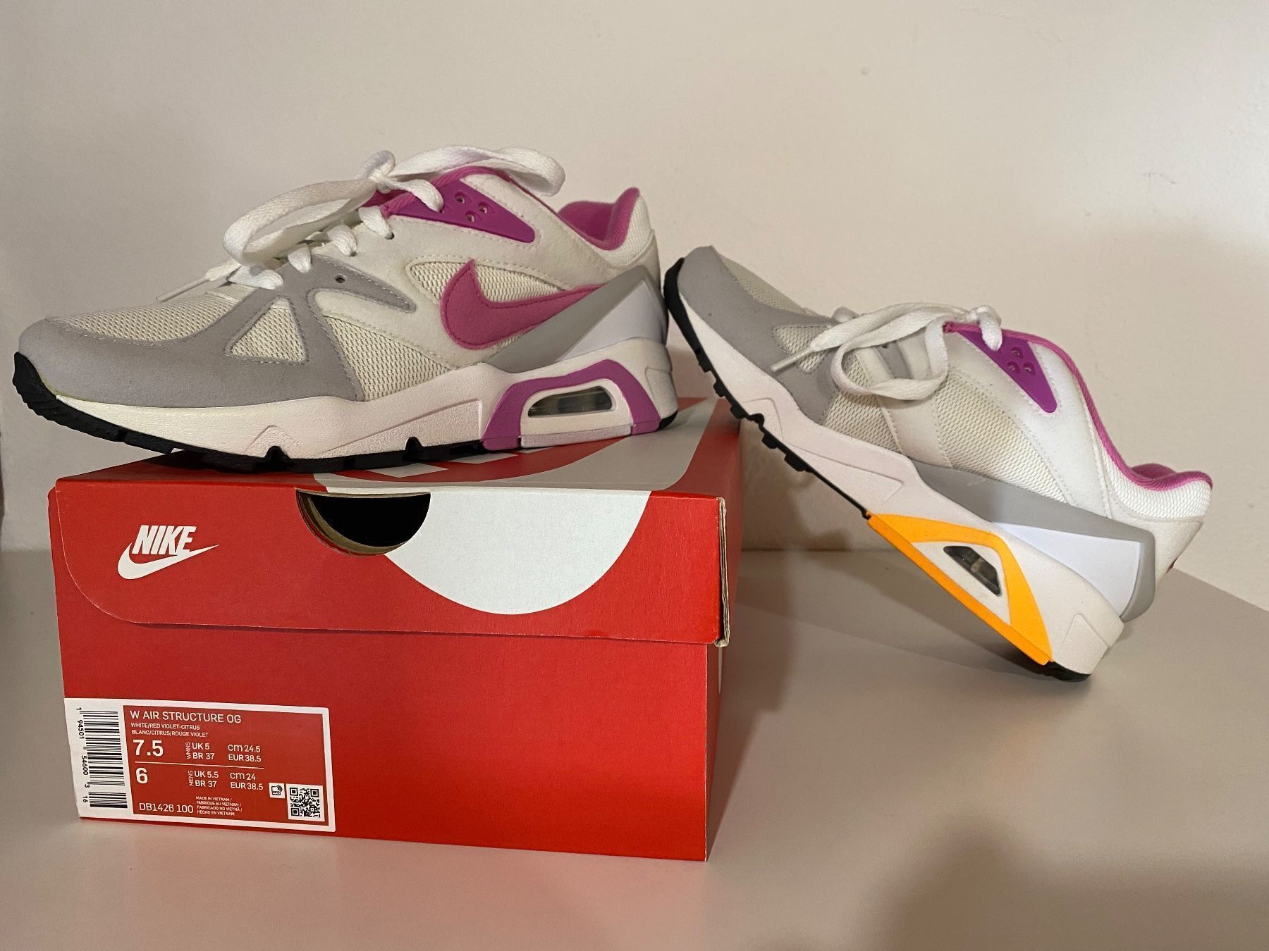 Nike Scarpe da donna: NIKE W AIR STRUCTURE OG 38,5 – Nuovo e nell'imballaggio originale da Celerina/Schlarigna venduto da golfrolf2 2