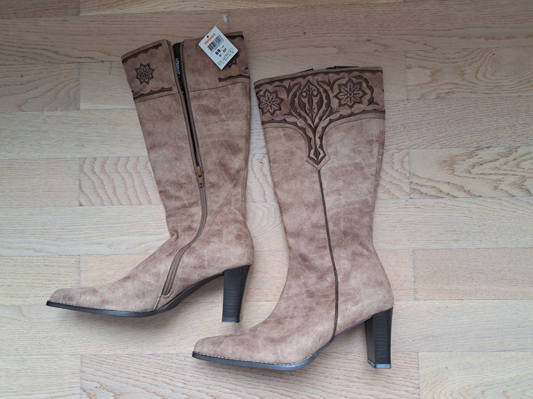 Damenschuhe: neue Stiefel, Gr. 37, NP 69 Fr. – Neu und originalverpackt aus Zürich von jenxx