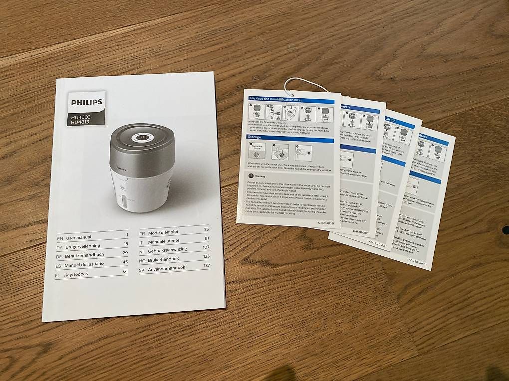 Philips Umidificatori d'aria: Luftbefeuchter Philips 2000 series HU4803/01 – Usato da Allschwil venduto da Picarus 4