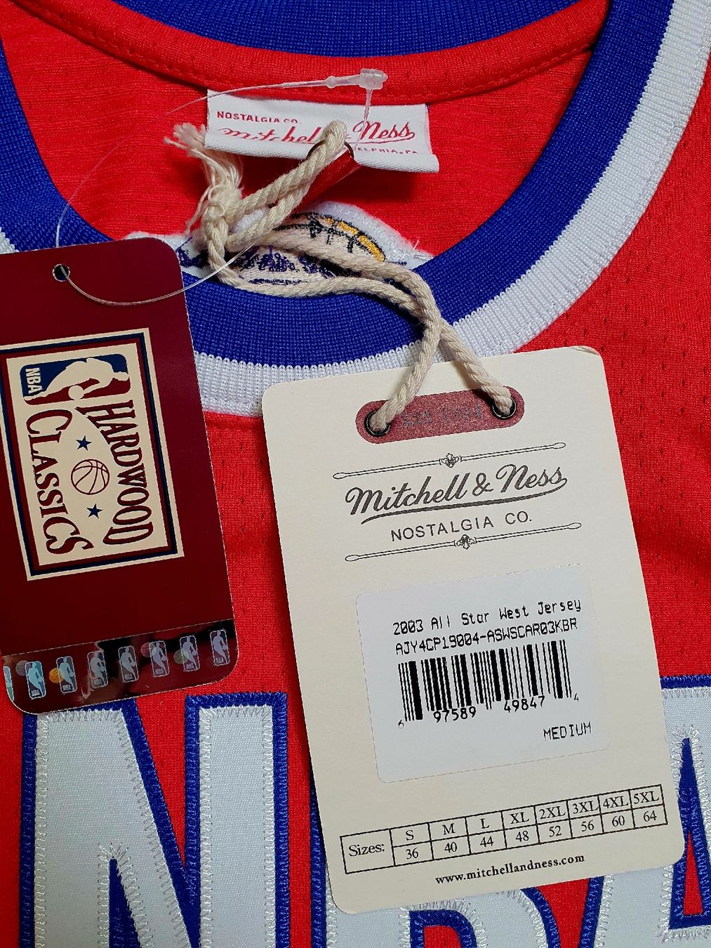 Mitchell & Ness Leibchen & Hosen: NBA ALLSTAR TRIKOT 2003 BRYANT GRÖSSE M MITCHELL & NESS – Neu (gemäss Beschreibung) aus St. Gallen von CaliSunshine 3
