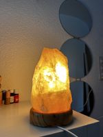 Wunderschöne Rosenquarz-Lampe 4,2 kg – warmes Wohlfühllicht