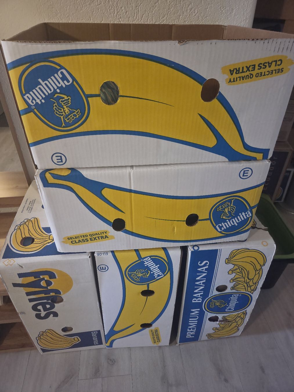Cartoni: Bananenschachteln – Usato da Neudorf venduto da strixi